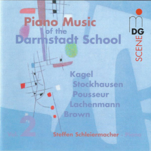 SCENE: Piano Music of the Darmstadt School Vol 2 cover